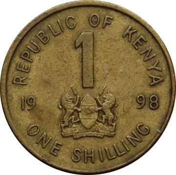 1 шиллинг 1998 Кения