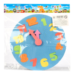 Коврик часы 19см, толщина 0,6 см, с-30600