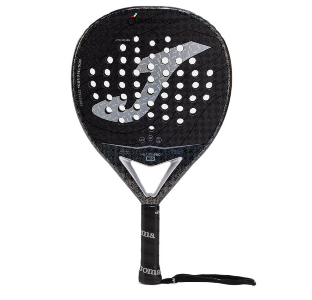Ракетка для Padel Joma Valkiria Pro Hrd - black/gray