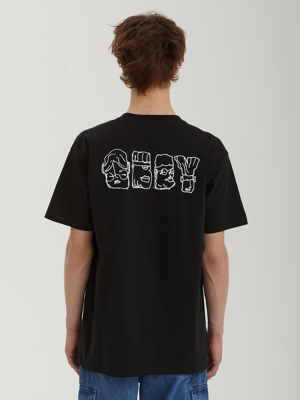 Мужская Футболка Obey Abstract Things