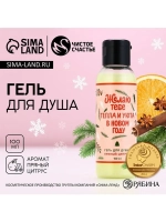 Гель для душа «Тепла и уюта!», 100 мл, аромат пряного цитрус