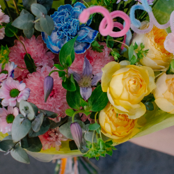 156. Милый забавный дофаминовый букет