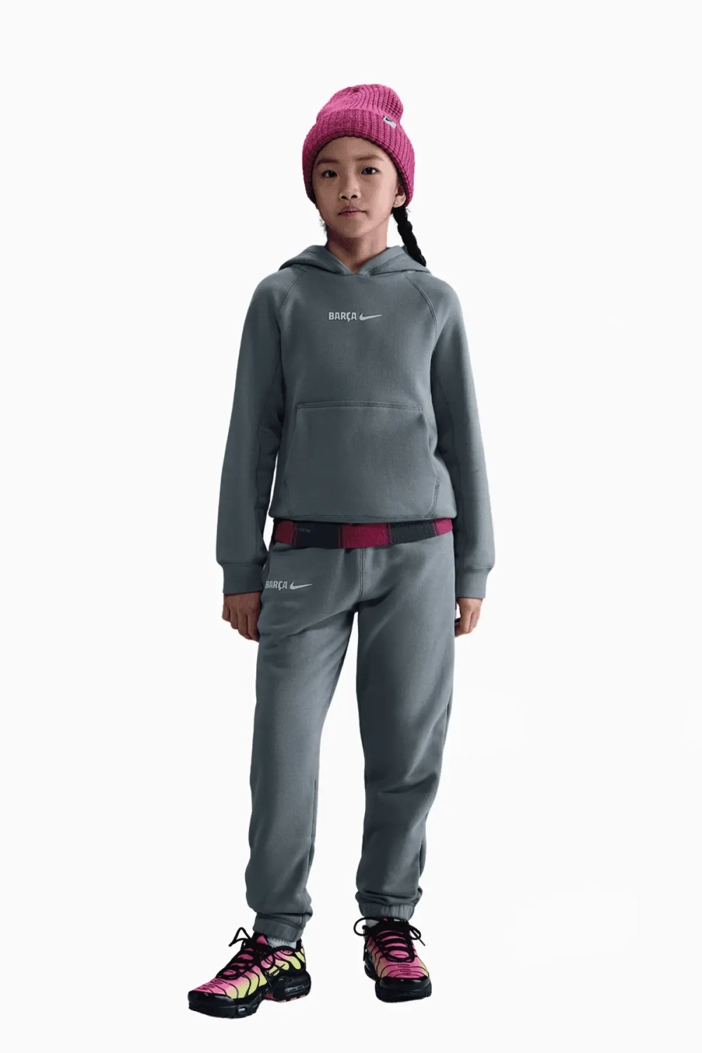 Кофта Nike FC Barcelona 25/26 Air Junior - серый