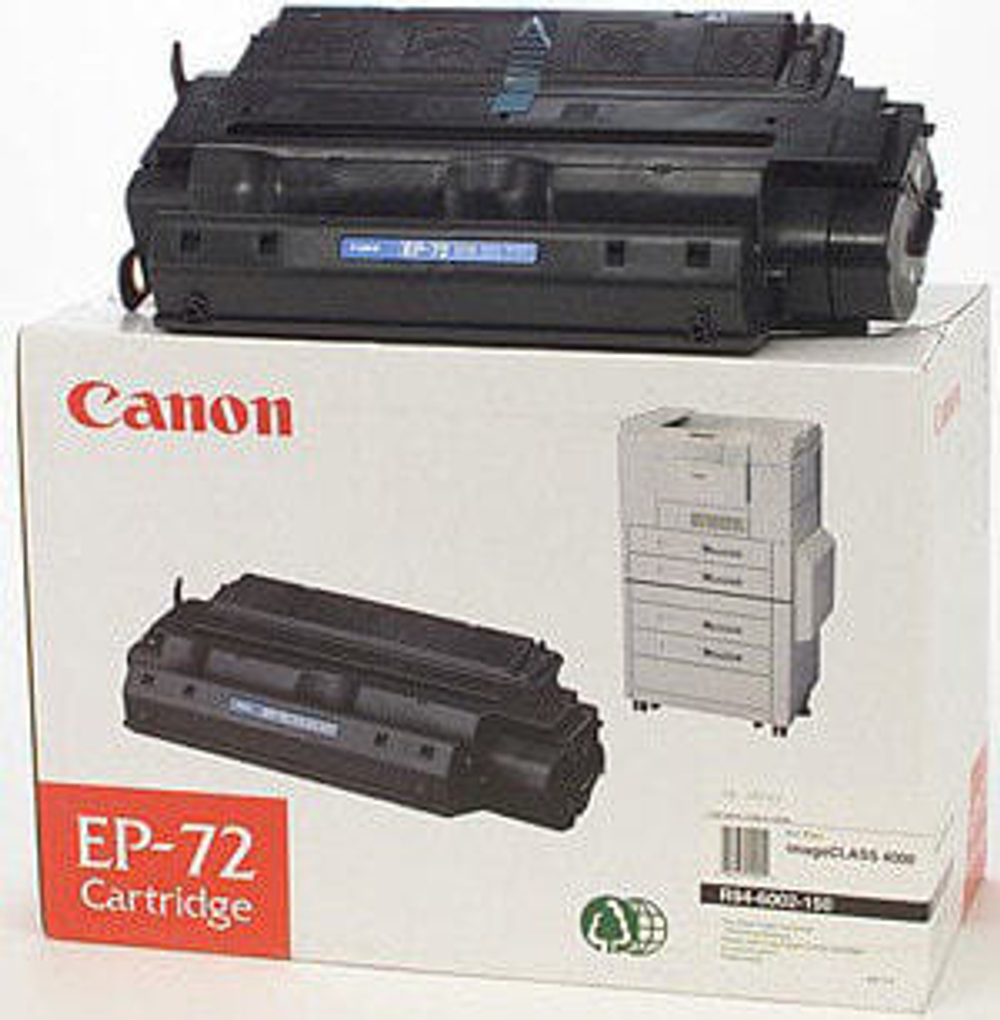 Картридж тонерный Подлинный Черный Canon EP-72 3845A003
