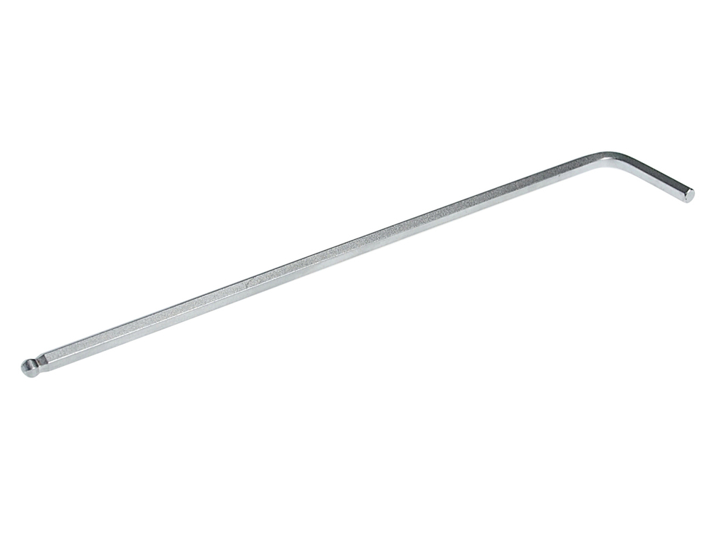 Ключ шестигранный Г-образный 3мм HEX шаровый экстрадлинный L=126мм JTC