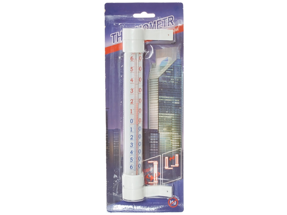 Термометр уличный "Гвоздик" большой в блистере