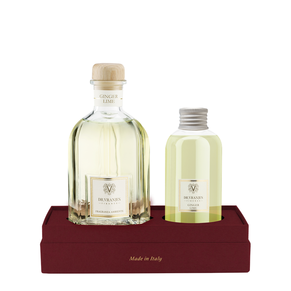 Dr. Vranjes Ginger Lime 250 мл с наполнителем 150 мл в подарочной упаковка (аромат имбирь лайм)