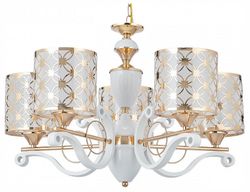 Подвесная люстра Arte Milano Florentia-3097 303097/5 Wh/Gd