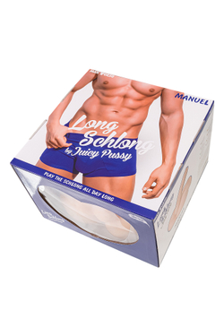 Мастурбатор с фаллосом Juicy Pussy Manuel, 25 см