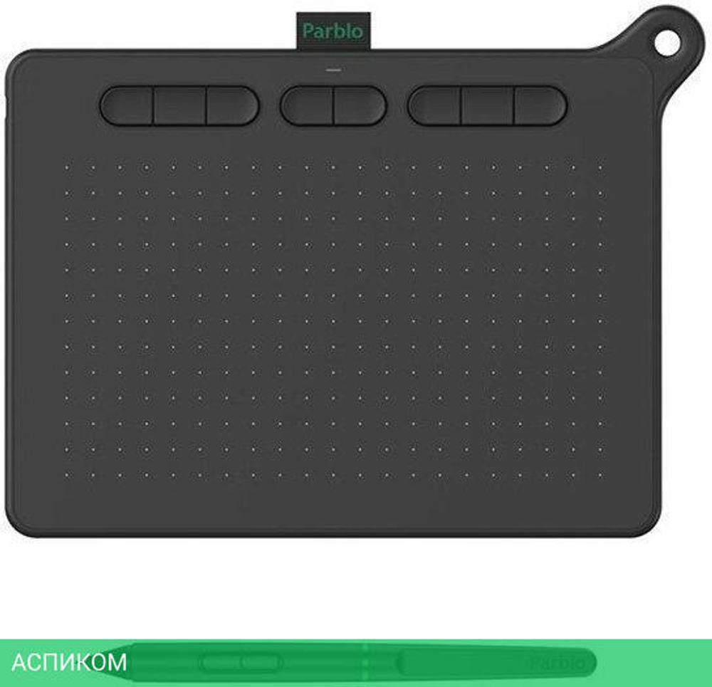 Графический планшет Parblo Ninos M Black