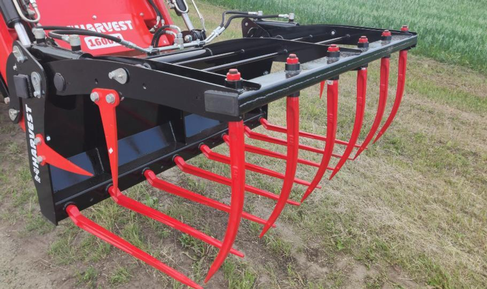 Грабили для силоса на Телескопический погрузчик New Holland