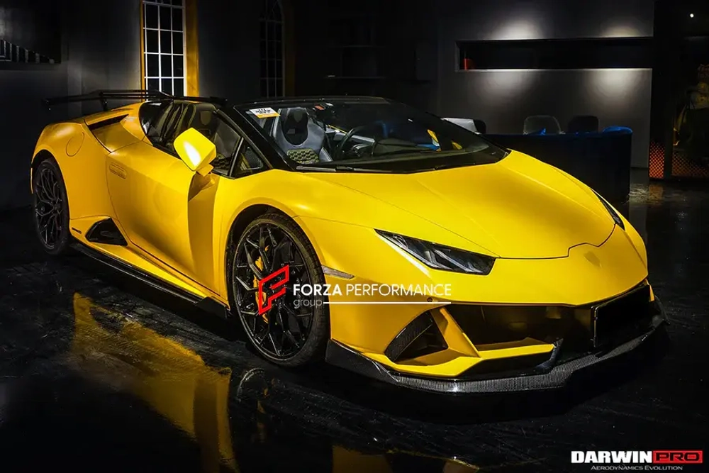 Широкий карбоновый обвес для Lamborghini Huracan Evo 2019-2023 Ламборгини Хуракан