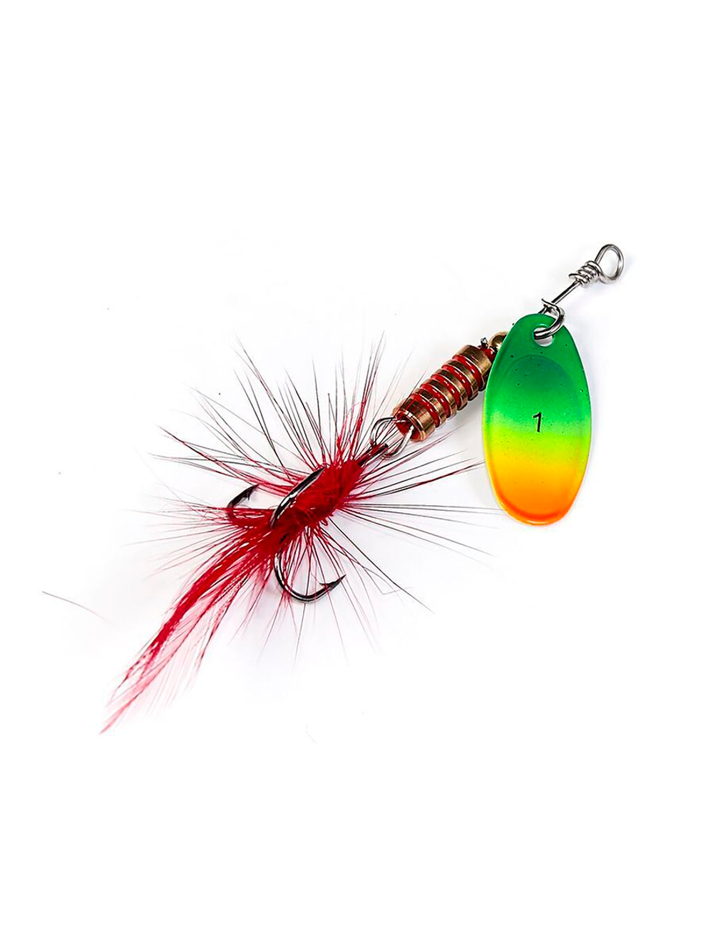 Блесна вращающаяся Lucky John SPIN X ROUND 01 3,5г FT (5шт. в упк.)