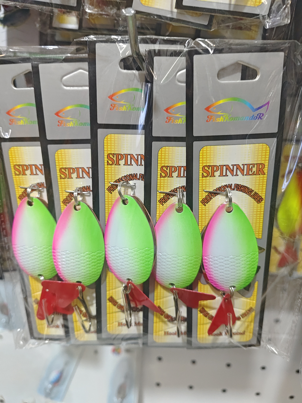 блесна двойная komandor 18Г 5штук