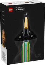 Конструктор LEGO Icons 10391 «Иконы над Луной» с Фарреллом Уильямсом