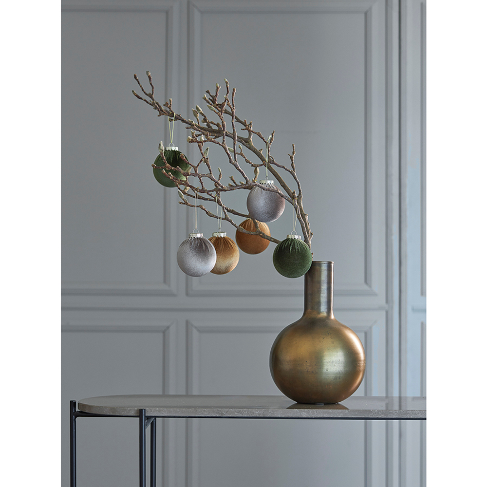 Набор ёлочных украшений velvet christmas из коллекции new year essential, 6 шт.