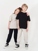 Футболка оверсайз с лампасами "Туман" 7+