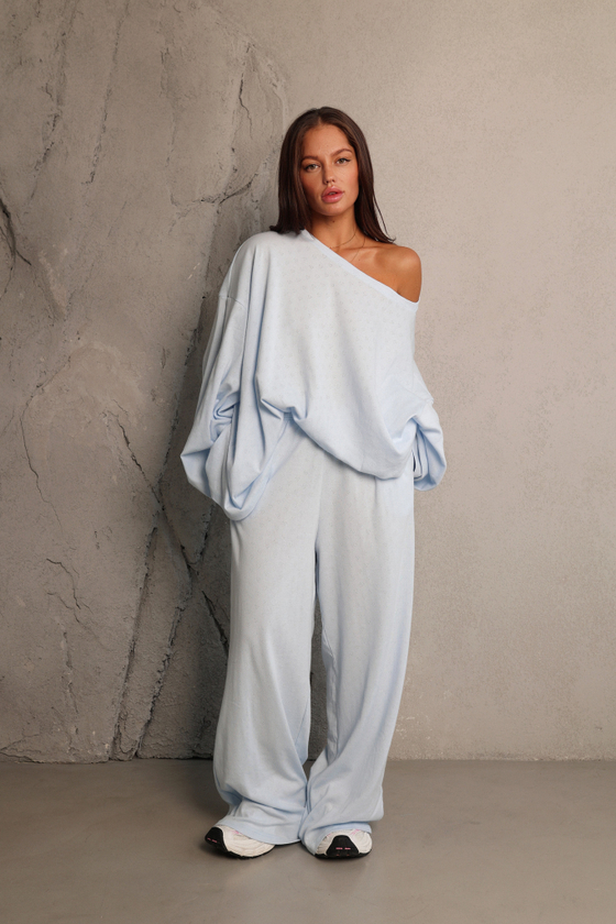 Лонгслив OVER из трикотажа