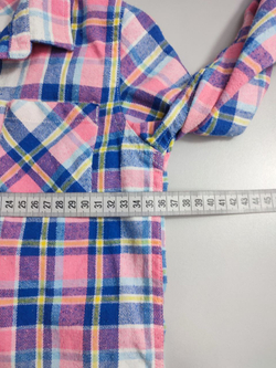 Рубашка в клетку на 8 лет