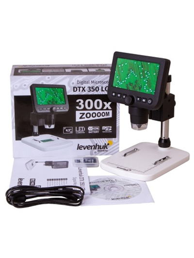 Микроскоп цифровой Levenhuk DTX 350 LCD