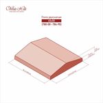 White Hills - Плита 2-х скатная 780-00 - 784-90 (45x50)