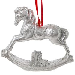 GAEM Фигурка декоративная подвесная "Лошадка-качалка", L10 W2,5 H8,5 см, 2в.