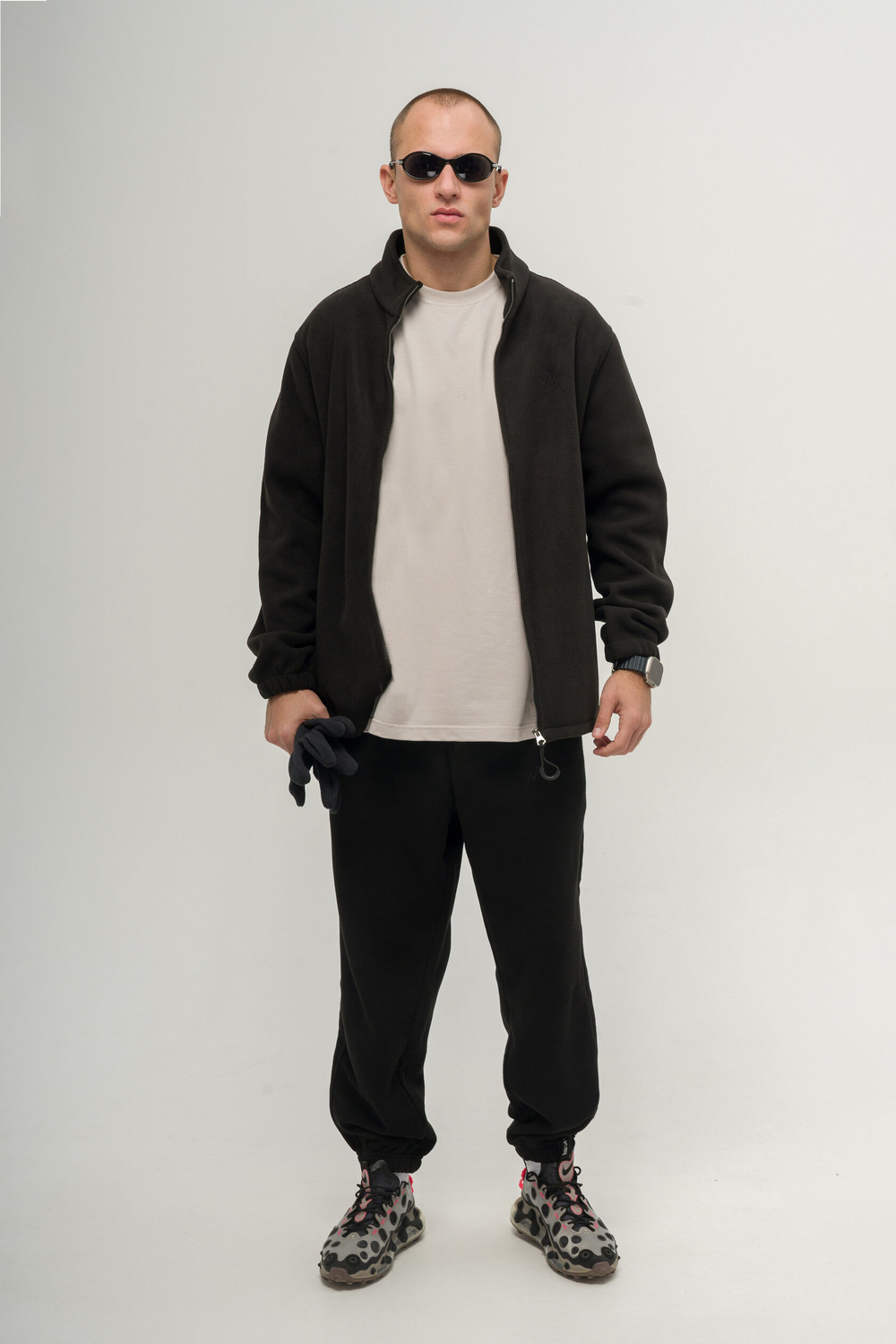 Брюки трикотажные KUL'TURA "Fleece 400GR" Чёрный