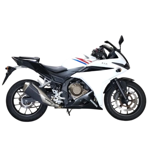 Мотоцикл Honda CBR400R черно-белый