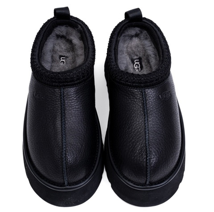 UGG Tazz Platform Leather Black