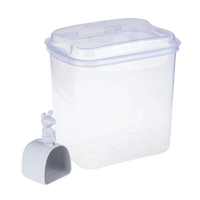 Контейнер для хранения корма для животных 5л МЫШЬ прозрачный М1820