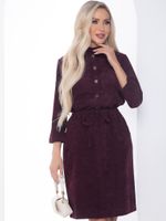 Платье Сафари (бордо) П0783 LT Collection (Акция)