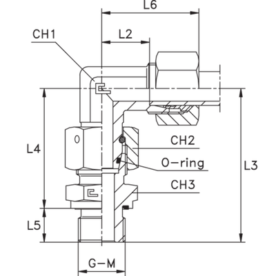 Штуцер FNE90 DS20 BSP 3/4 (корпус)