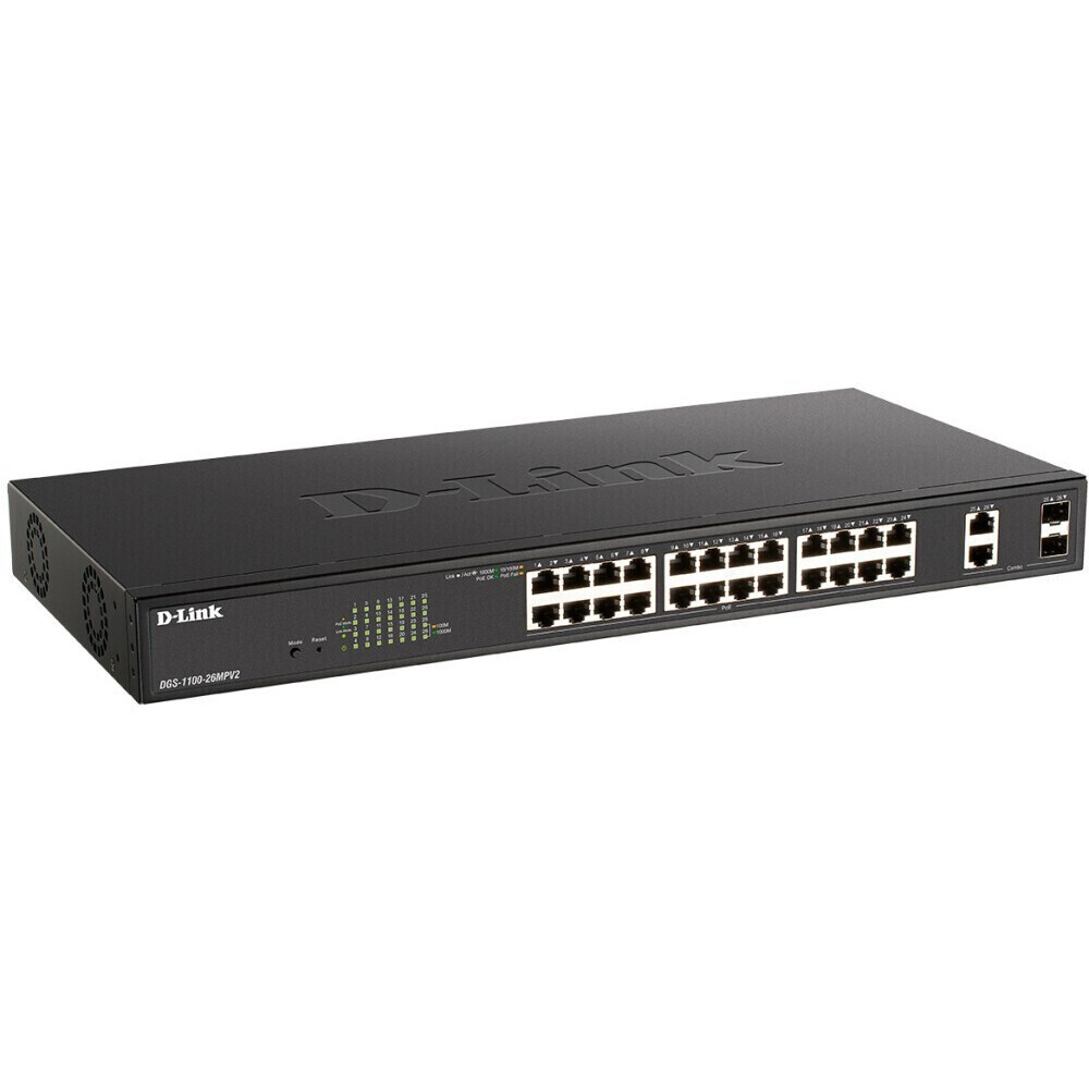 Коммутатор (свитч) D-Link DGS-1100-26MPV2