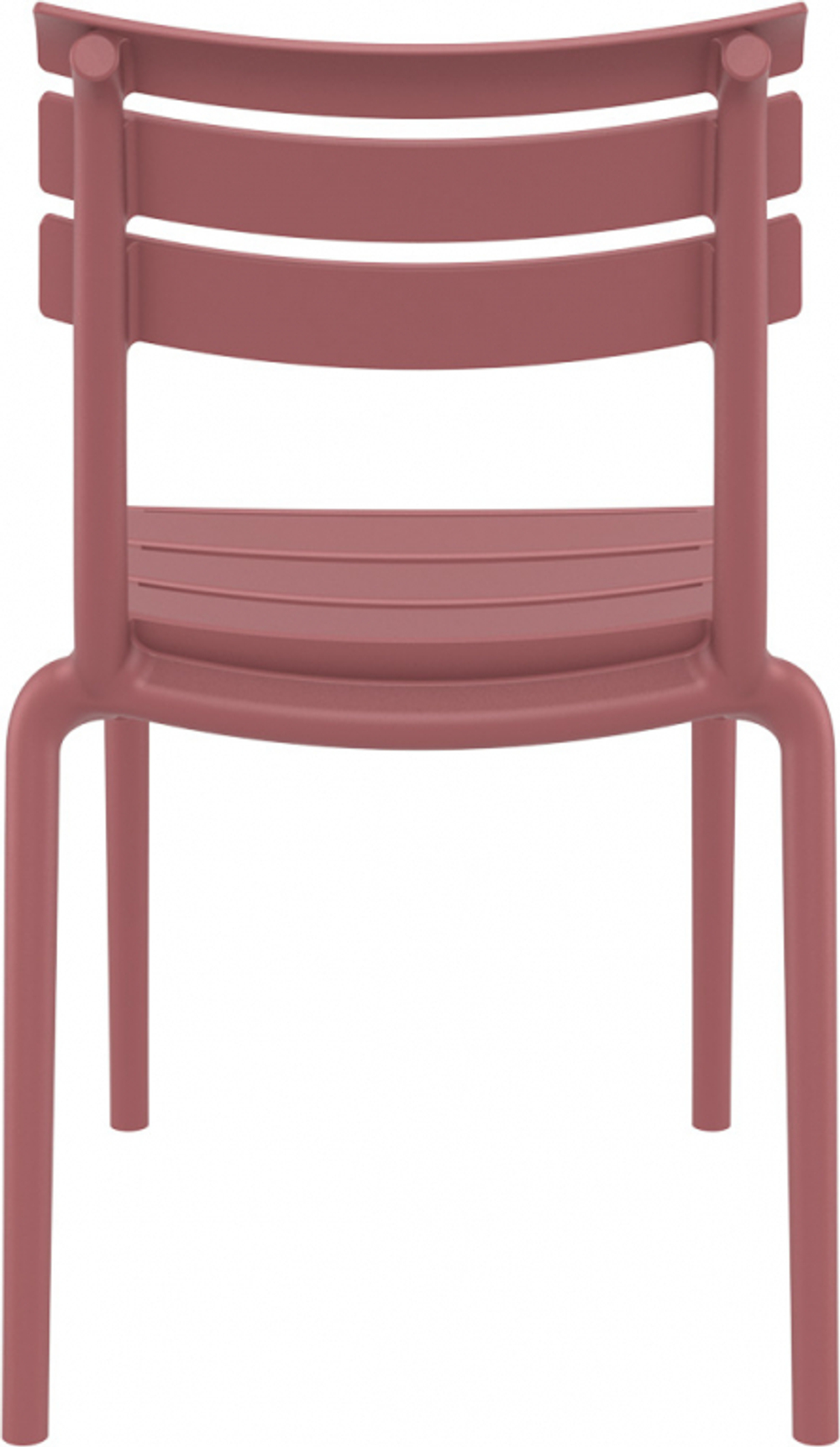 Стул пластиковый Siesta Contract Helen, марсала