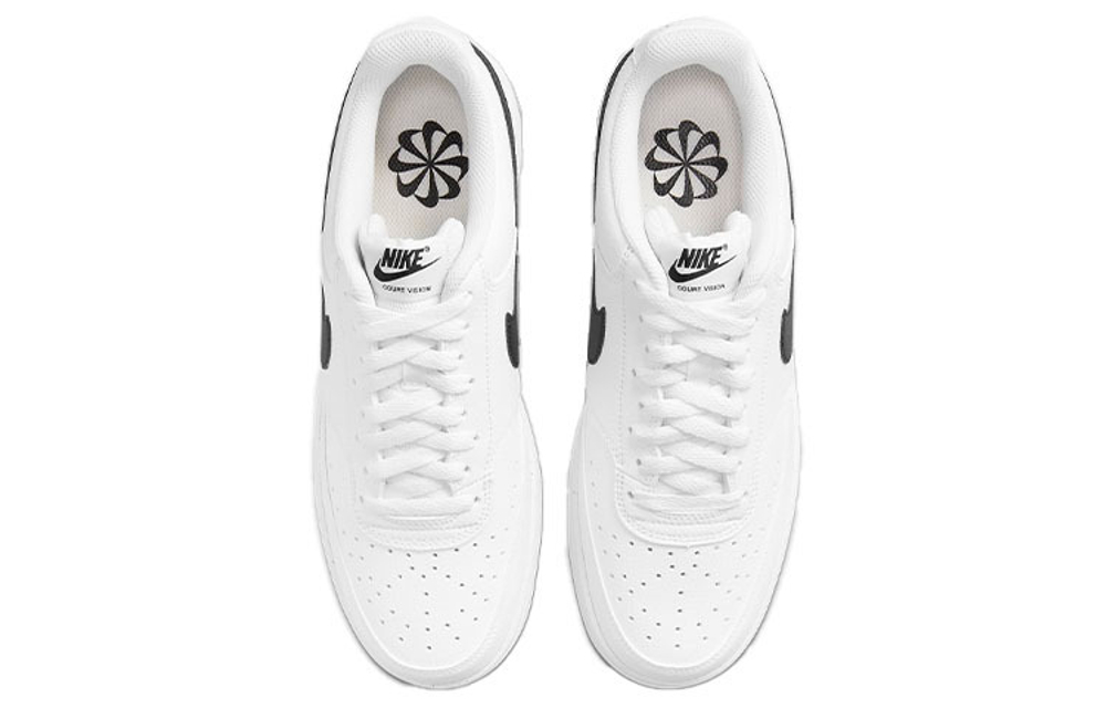 Мужские кроссовки Nike Court Vision Low Next Nature 'White Black' DH2987-101