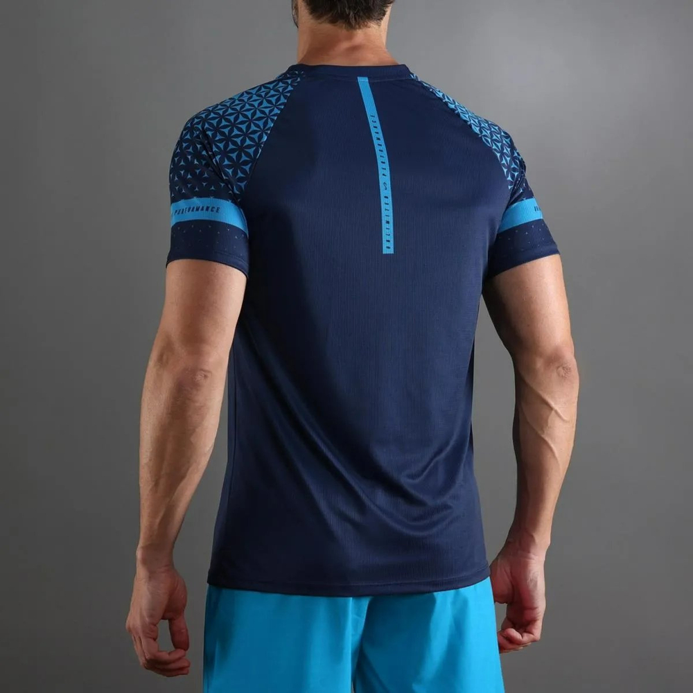 Одежда для тенниса Мужская, Футболка ENDLESS FEISTY GEO .