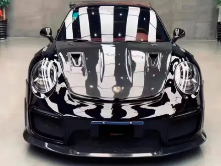 Карбоновый обвес переделка в стиле GT2RS для PORSCHE 911 991.1 TURBO S 2011–2017