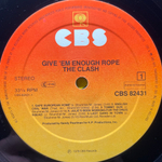 The Clash ‎– Give 'Em Enough Rope (Голландия 1979г.)