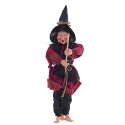 GAEM Игрушка набивная "Баба-яга", L14 W11 H45 см, 3в.