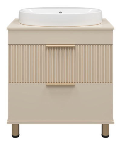 Тумба под раковину Brevita Enfida 70 (бежевая)