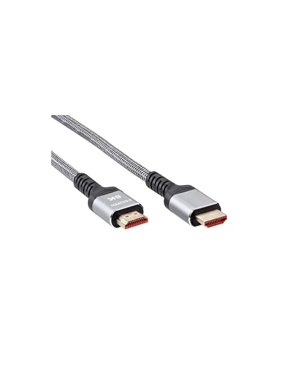 Кабель интерфейсный HDMI-HDMI VCOM ACG859A-3.0 19M/M,ver. 2.1 8KX60Hz (Econom) оплетка 3m iOpen