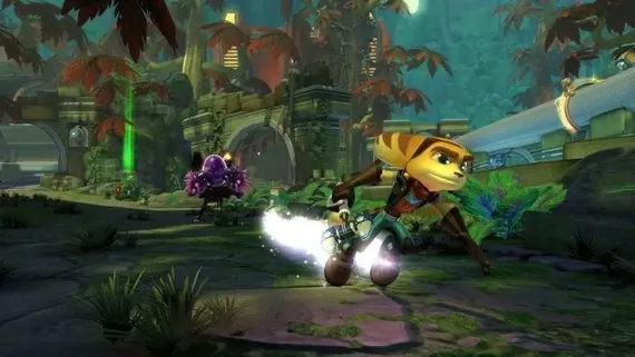 PS3 Ratchet &amp; Clank: Q-Force (Б/У, Полностью на русском языке, BCES-01594)