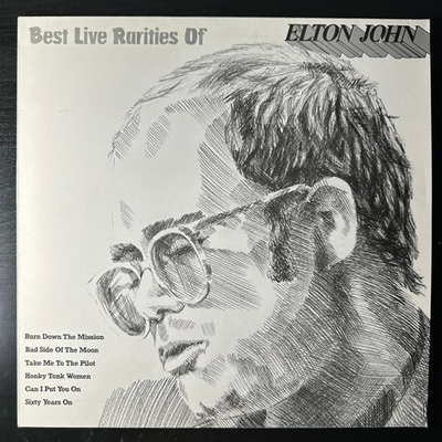 Elton John - Best Live Rarities Of Elton John (Англия 1976г.)