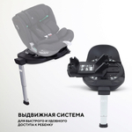 Детская коляска Rant Garda 4 в 1 с автокреслом Miro Black и базой Black