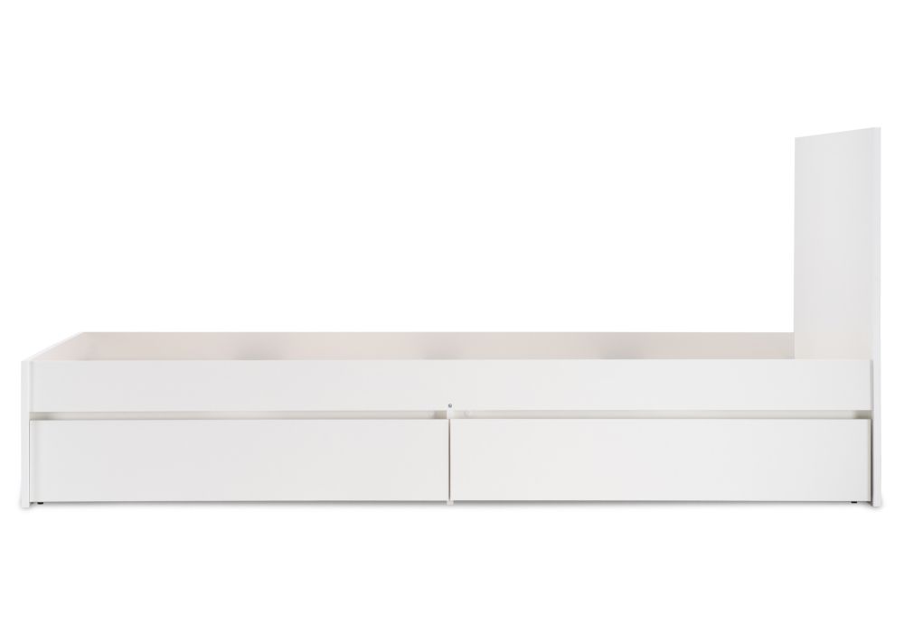 Полутораспальная кровать Мадера 140х200 белый