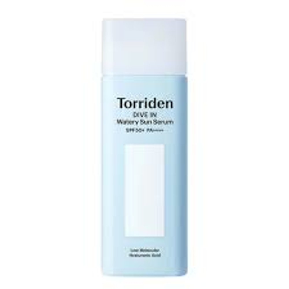 Torriden Dive In Watery Sun Cream SPF 50+ PA++++ Солнцезащитная сыворотка 50 мл
