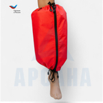 Чехол на аппарат внешней фиксации (Илизарова и др.) на голени (без полуколец). Легкий (хлопок + полиэстер), с открытой стопой./ ГО-12.