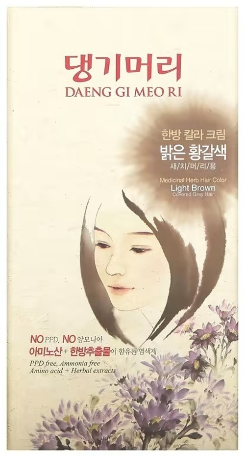 Daeng Gi Meo Ri Мягкая краска для волос на основе лекарственных трав Light brown