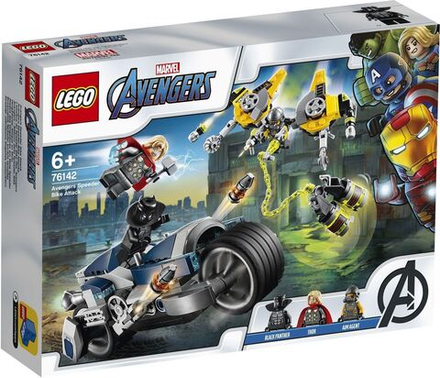 Конструктор LEGO Marvel Avengers Movie 4 76142 Мстители: Атака на спортбайке