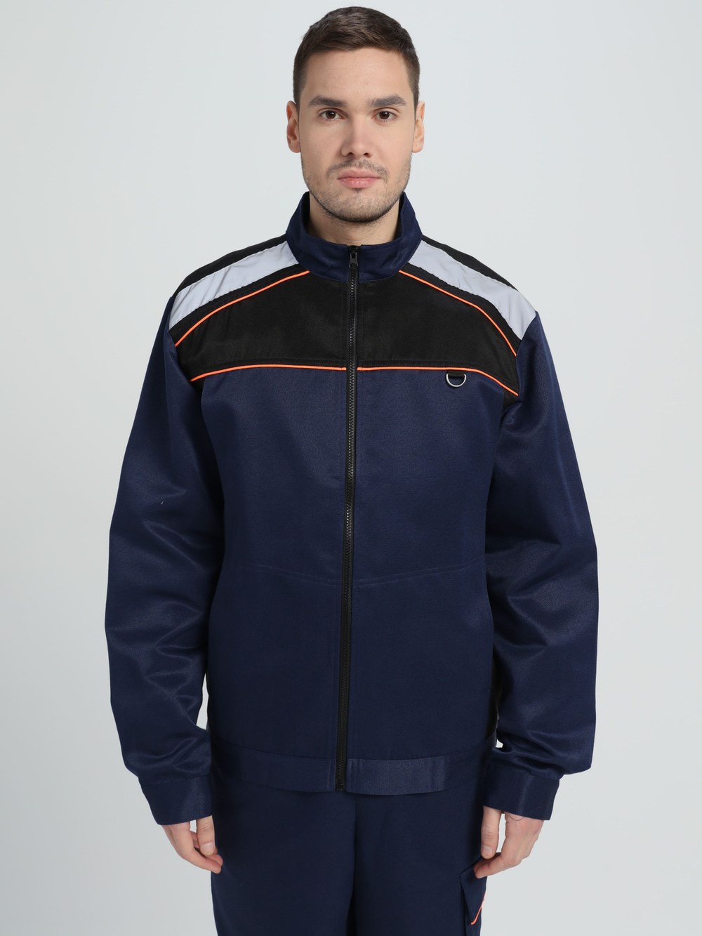 Костюм Практичный-2 СОП CH (тк.Смесовая,210) п/к, т.синий/черный